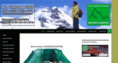 Desktop Screenshot of mundocamping.com.ar